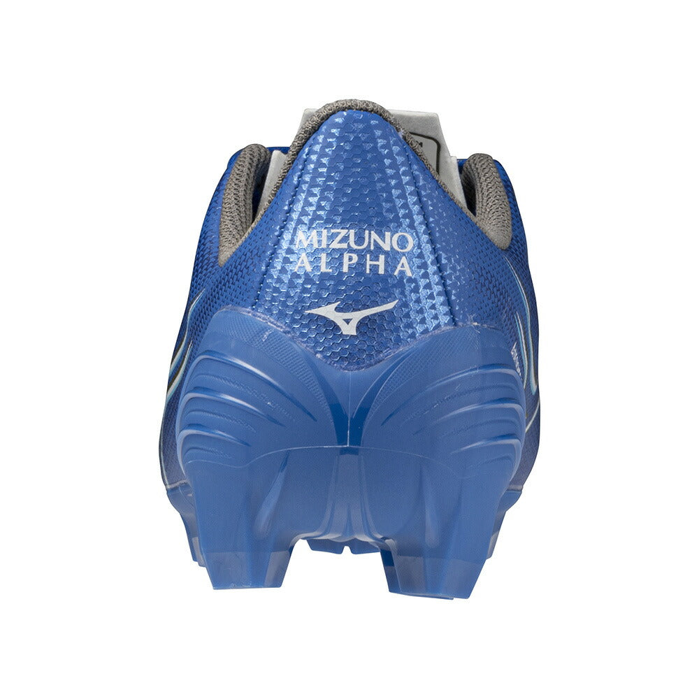 ミズノ MIZUNO ミズノアルファ SELECT Jr p1gb246527 キッズ スパイク サッカー 天然芝 土 芝 人工芝 グランド 固定式 シューズ 靴 2E 子供 27:レーザーブルー×ホワイト×ゴールド