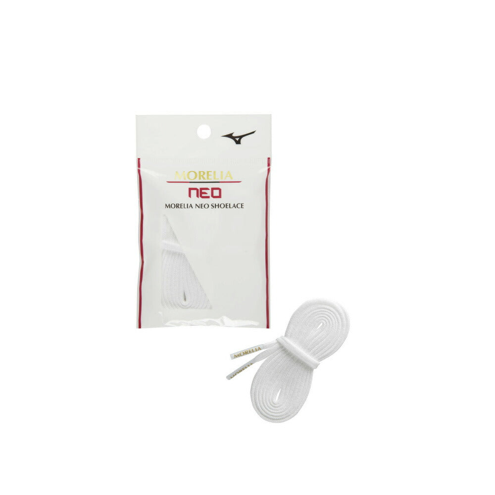 【ミズノ】 サッカー スパイク 小物 アクセサリー MORELIA NEO SHOELACE モレリアネオ シューレース 4mm 靴ひも P1GZ2011 子供 大人 ほどけにくい 人気