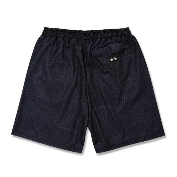 Arch topographic shorts【light gray】 アーチ バスケ ショーツ アーチ バスケ ショーツ バスケットボール バスパン 男子 ウエア 大人 子供 Tシャツ バスケウエア b124-115 b124-116