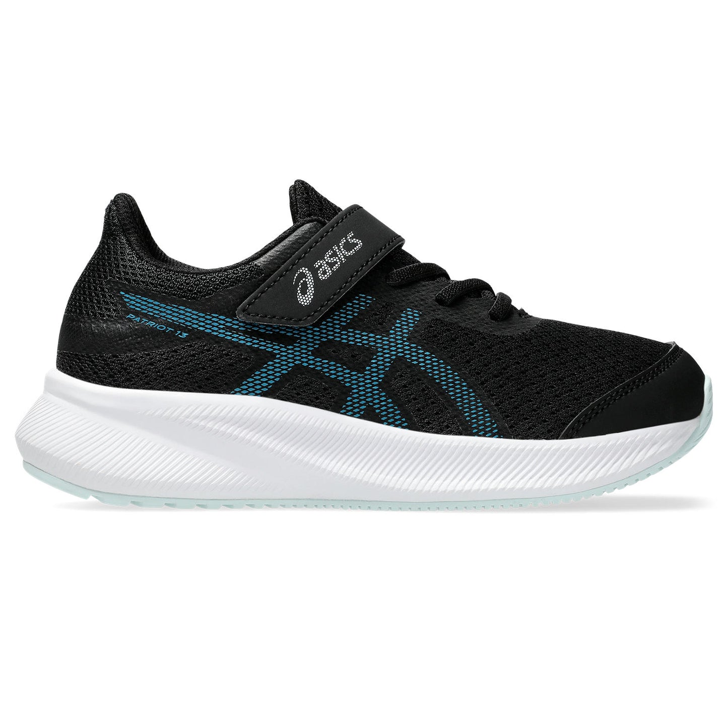 アシックス ジュニア ランニングシューズ asics PATRIOT 13 PS 子供靴 17-22cm キッズ ベルトタイプ 男の子 女の子 こども 子ども スニーカー 小学生 /1014A264