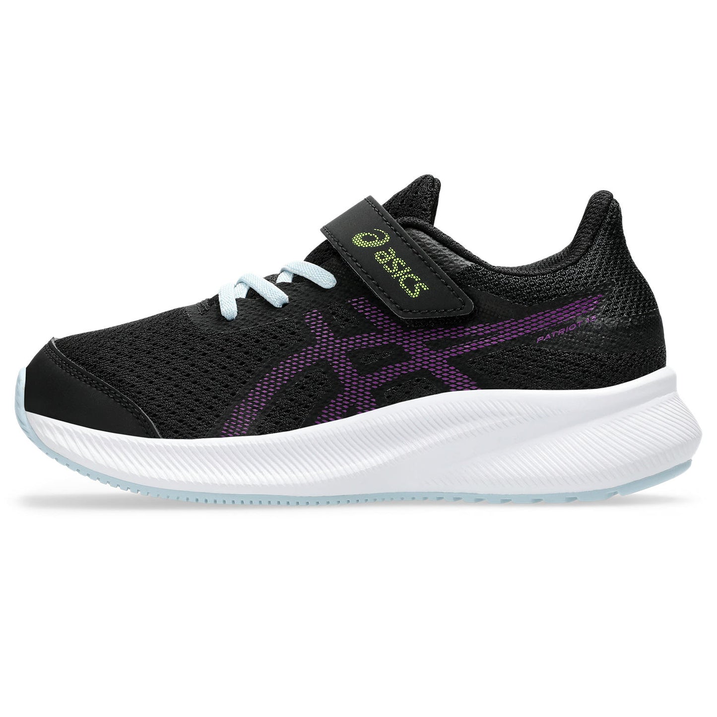 アシックス ジュニア ランニングシューズ asics PATRIOT 13 PS 子供靴 17-22cm キッズ ベルトタイプ 男の子 女の子 こども 子ども スニーカー 小学生 /1014A264
