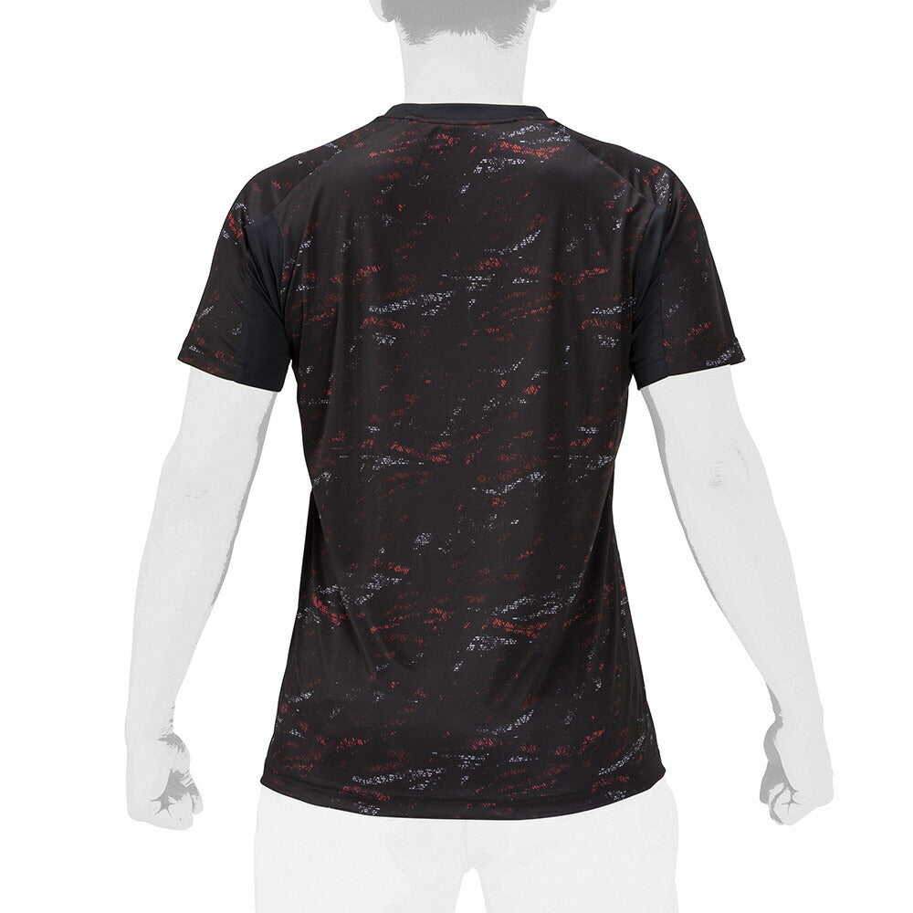 ミズノ メンズ 野球 半袖Tシャツ グラフィックTシャツ 12JABT74 MIZUNO 大人 2024モデル 夏