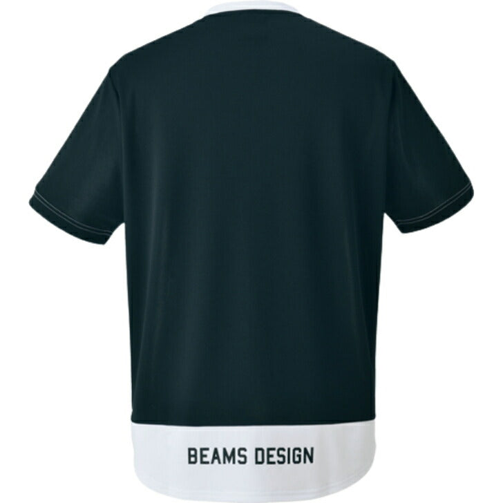ZETT(ゼット)限定 ZETT by BEAMS DESIGN 半袖Tシャツ(BOT77108)野球 半袖 丸首 大人 BEAMS ビームスデザイン