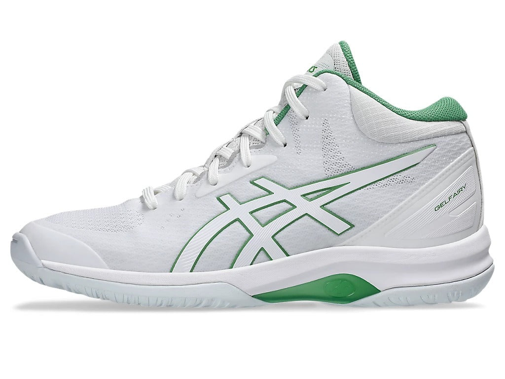 アシックス レディゲルフェアリー 9 ~ asics LADY GELFAIRY 9 (White/Bamboo) 1062A007-102 白 緑 バッシュ