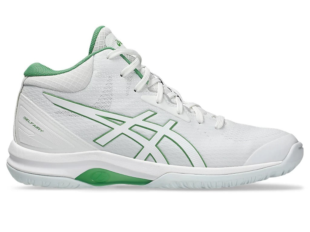 アシックス レディゲルフェアリー 9 ~ asics LADY GELFAIRY 9 (White/Bamboo) 1062A007-102 白 緑 バッシュ