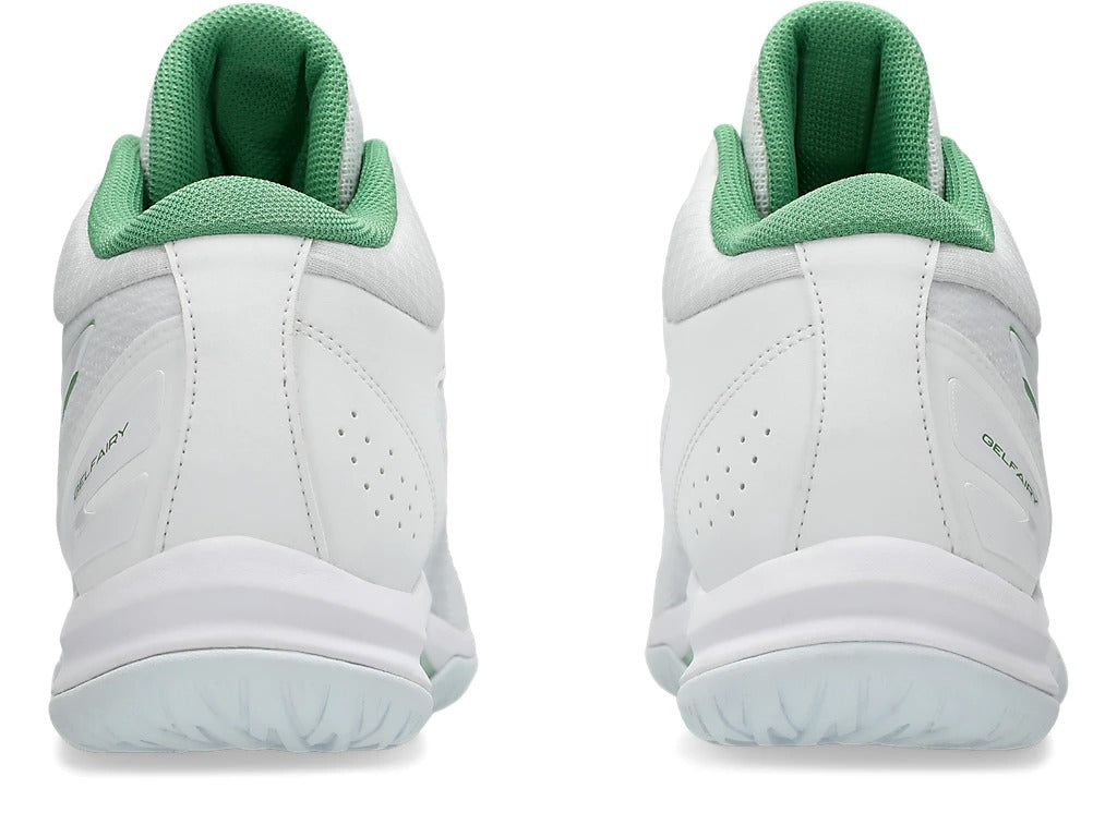 アシックス レディゲルフェアリー 9 ~ asics LADY GELFAIRY 9 (White/Bamboo) 1062A007-102 白 緑 バッシュ