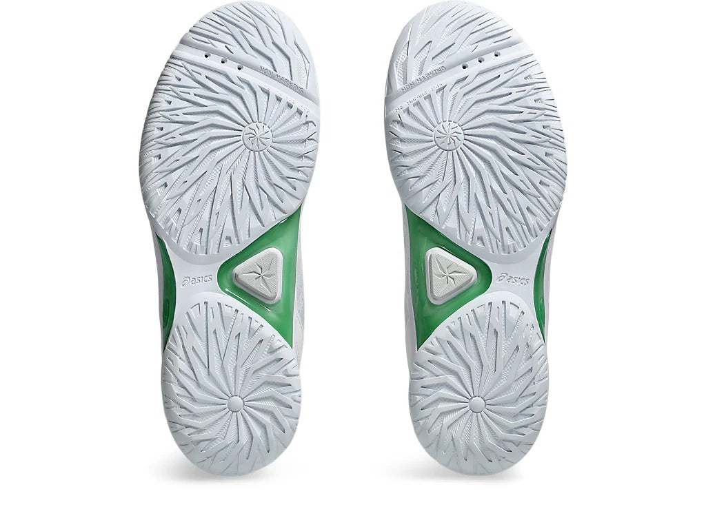 アシックス レディゲルフェアリー 9 ~ asics LADY GELFAIRY 9 (White/Bamboo) 1062A007-102 白 緑 バッシュ