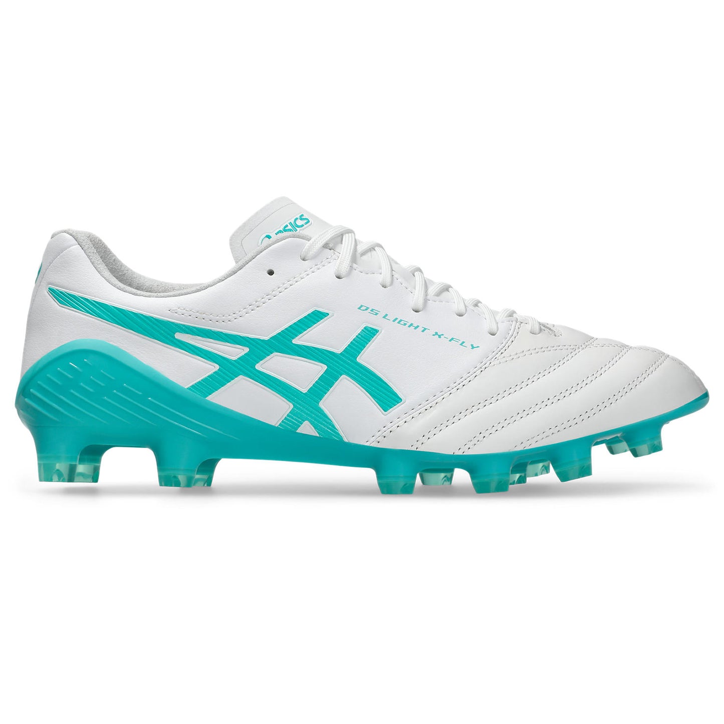 【在庫処分セール】アシックス サッカー スパイク DSライト X-FLY5 WHITE/SEA GLASS 1101A047-105 DS LIGHT X-FLY 5 ASICS