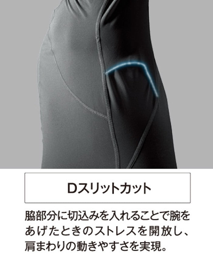野球 アンダーシャツ 長袖 丸首 デサント 大人 アンダーウェア インナー 軽量 吸汗 速乾 ストレッチ STD771B STD-771B 一般 子供
