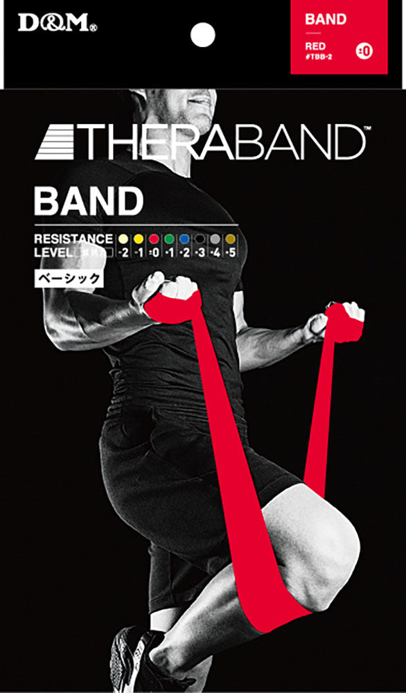 セラバンド トレーニングバンド 2m 強度レベル-1 TBB-1 強度別 THERABAND トレーニング用 ゴムバンド バンド トレーニング 野球 バレーボール 体幹 筋トレ インナーマッスル リハビリ 筋トレ 体幹 ハード 高齢者 チューブ エクササイズバンド 野球 関節 柔軟