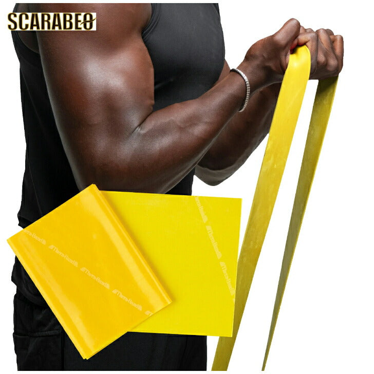 セラバンド トレーニングバンド 2m 強度レベル-1 TBB-1 強度別 THERABAND トレーニング用 ゴムバンド バンド トレーニング 野球 バレーボール 体幹 筋トレ インナーマッスル リハビリ 筋トレ 体幹 ハード 高齢者 チューブ エクササイズバンド 野球 関節 柔軟