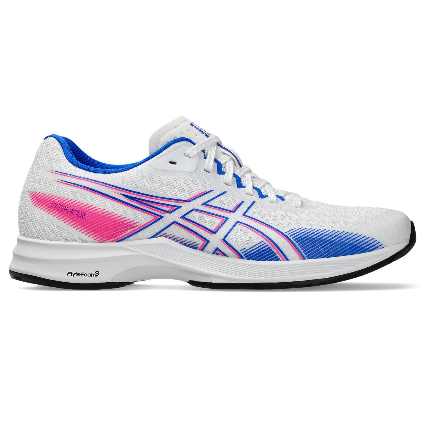 アシックス(ASICS)(レディース)ランニングシューズ ライトレーサー5 ホワイト 1012B701.100 スニーカー トレーニング 部活 軽量 白