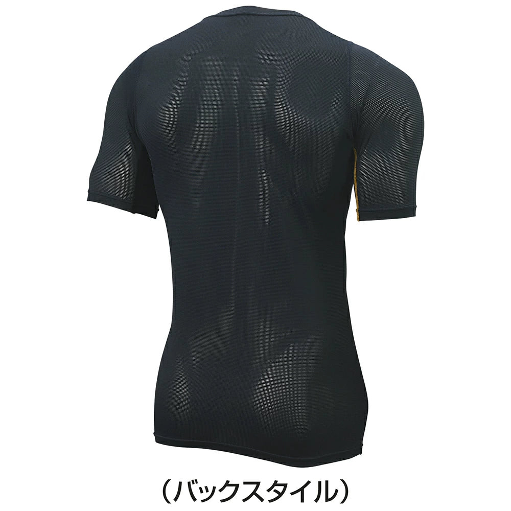 SSK proedge 接触冷感ローネック半袖フィットアンダーシャツ escb023lh 暑さ対策アンダーシャツ