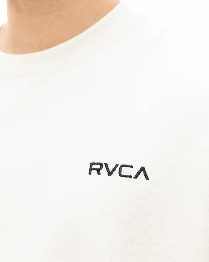 RVCA メンズ STACKHOUSE CR トレーナー BLK 【2024年秋冬モデル】 be042033 RVCA 日本 スポーツウェア 新作 セール メンズ レディース サイズ感 人気商品 おしゃれ サーフィン