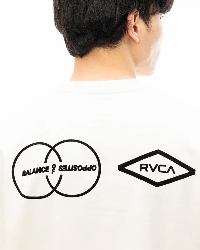 RVCA メンズ STACKHOUSE CR トレーナー BLK 【2024年秋冬モデル】 be042033 RVCA 日本 スポーツウェア 新作 セール メンズ レディース サイズ感 人気商品 おしゃれ サーフィン