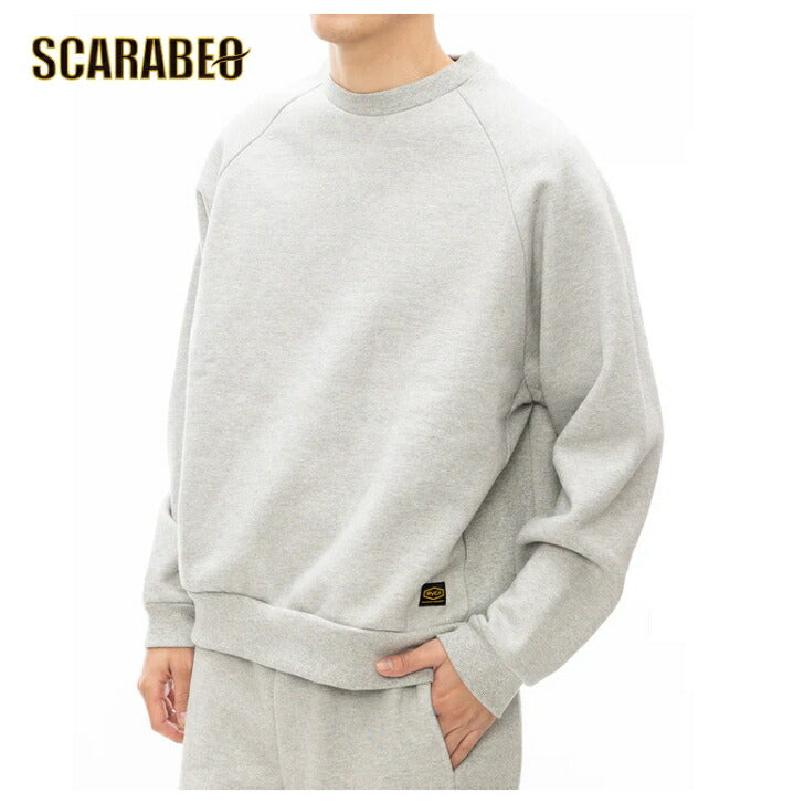 RVCA メンズ RECSSESION CR トレーナー HGR 【2024年秋冬モデル】 be042035 RVCA 日本 スポーツウェア 新作 セール メンズ レディース サイズ感 人気商品 おしゃれ サーフィン