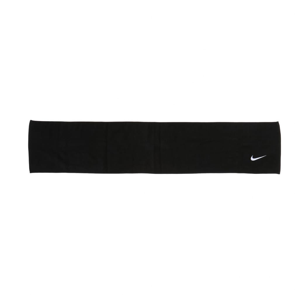 ナイキ NIKE メンズ レディース、キッズ ソリッド コア マフラー タオル TW2520-010 ブラック/ホワイト