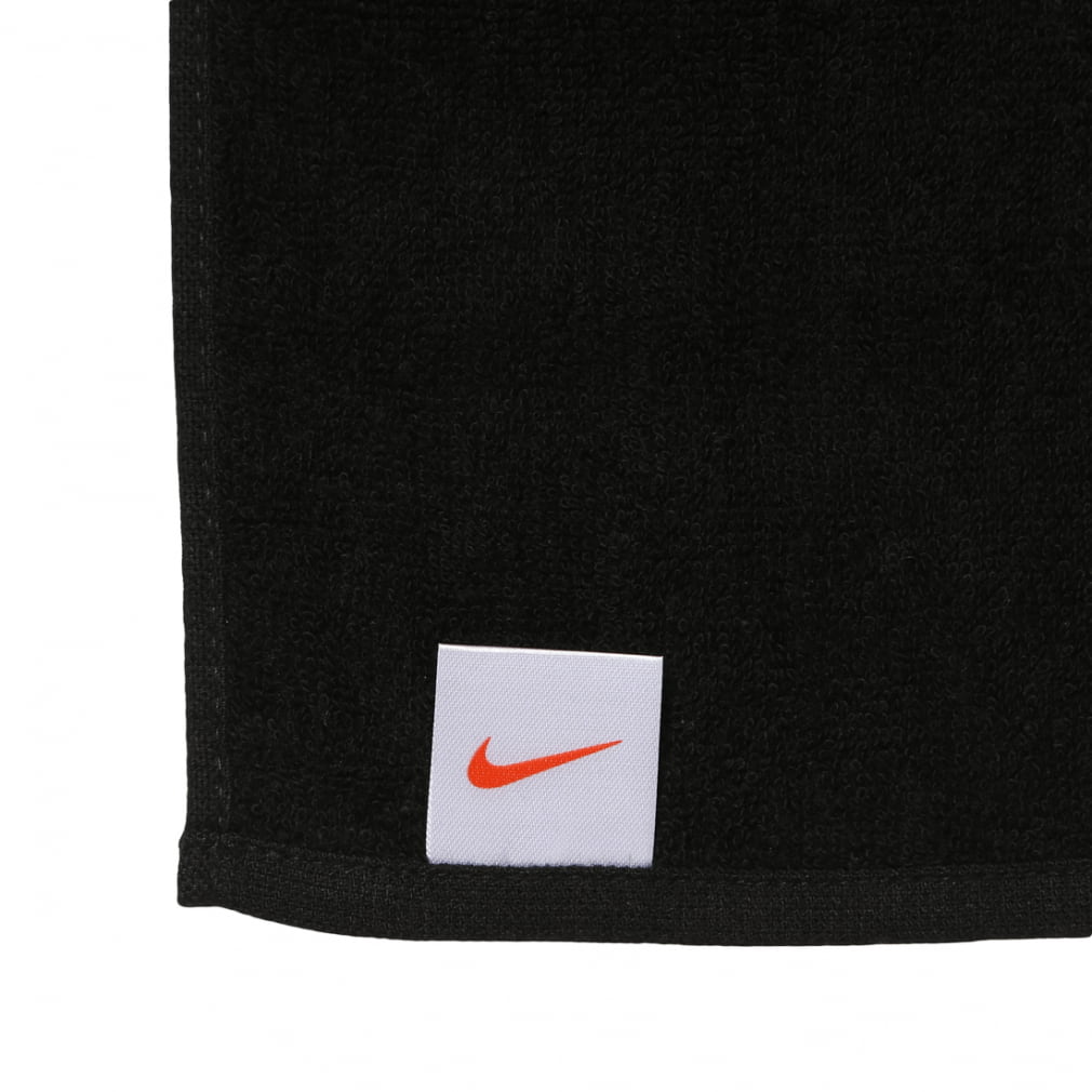 ナイキ NIKE メンズ レディース、キッズ ソリッド コア マフラー タオル TW2520-010 ブラック/ホワイト