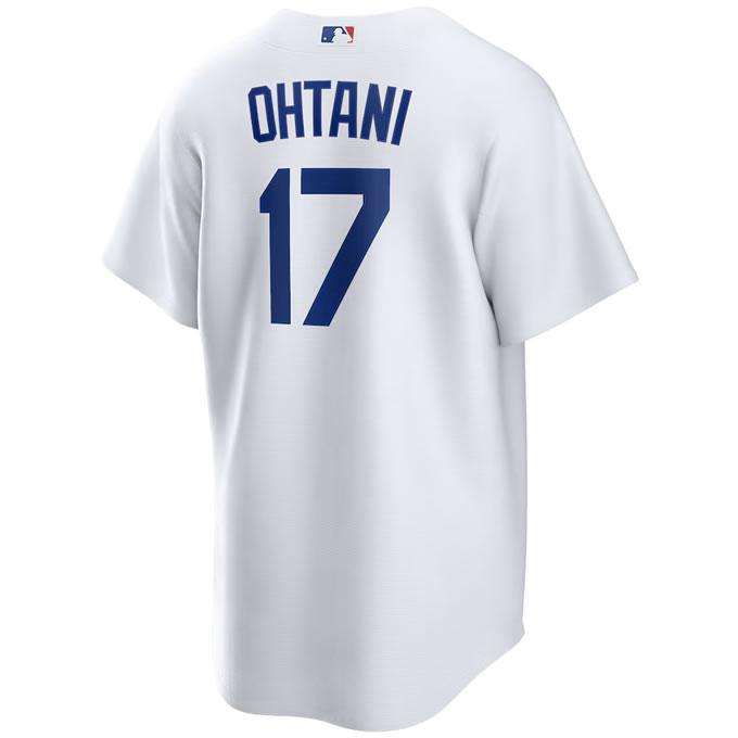 ナイキ 大谷翔平選手 ロサンゼルス・ドジャース レプリカユニフォーム ホワイト Shohei Ohtani Dodgers MLB T770-LDWH-LD7-S14 野球