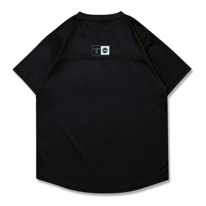 アーチ Arch paint stripe tee DRY black アーチ バスケ 半袖Tシャツ t124-158 アーチ バスケ ショーツ バスケットボール バスパン 男子 ウエア 大人 子供 Tシャツ バスケウエア
