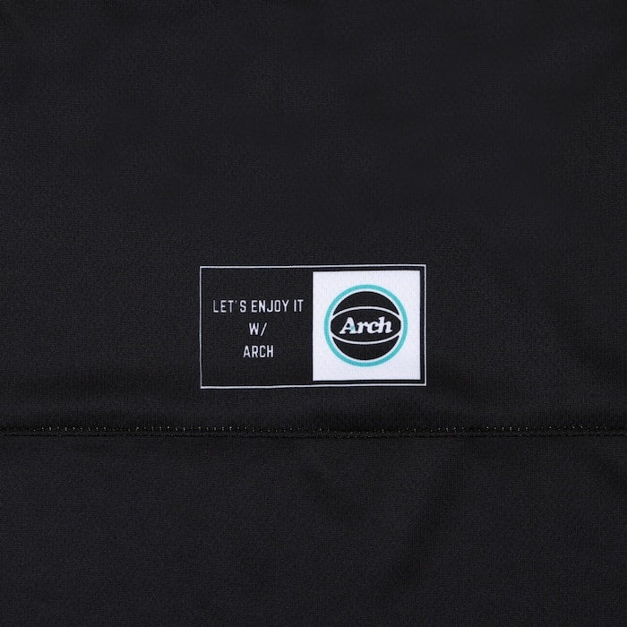アーチ Arch paint stripe tee DRY black アーチ バスケ 半袖Tシャツ t124-158 アーチ バスケ ショーツ バスケットボール バスパン 男子 ウエア 大人 子供 Tシャツ バスケウエア