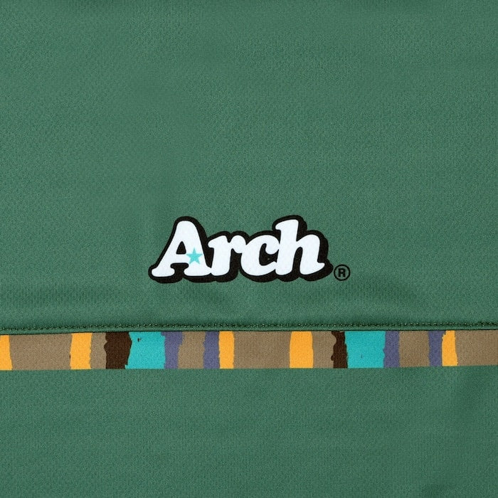 アーチ Arch paint stripe tee DRY green アーチ バスケ 半袖Tシャツ t124-159 アーチ バスケ ショーツ バスケットボール バスパン 男子 ウエア 大人 子供 Tシャツ バスケウエア