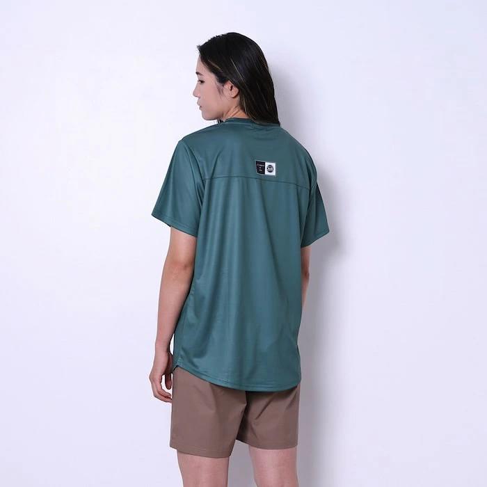 アーチ Arch paint stripe tee DRY green アーチ バスケ 半袖Tシャツ t124-159 アーチ バスケ ショーツ バスケットボール バスパン 男子 ウエア 大人 子供 Tシャツ バスケウエア