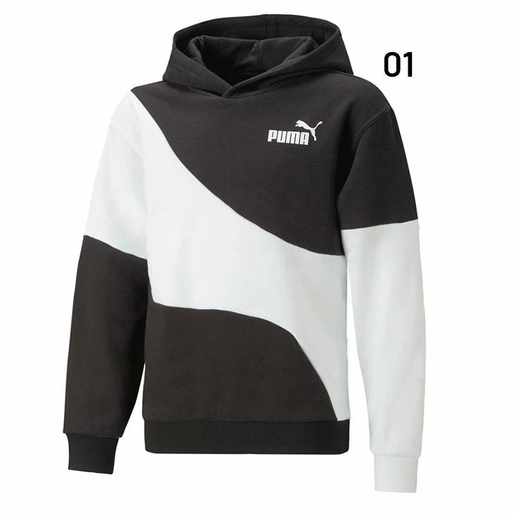 プーマ スウェットパーカー ジュニア キッズ ボーイズ PUMA POWER キャット フーディー 675833 ブランド ファッション アウトドア