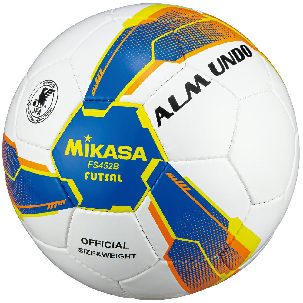 ミカサ MIKASA FS452B フットサルALMUNDO 検定球4号 手縫い