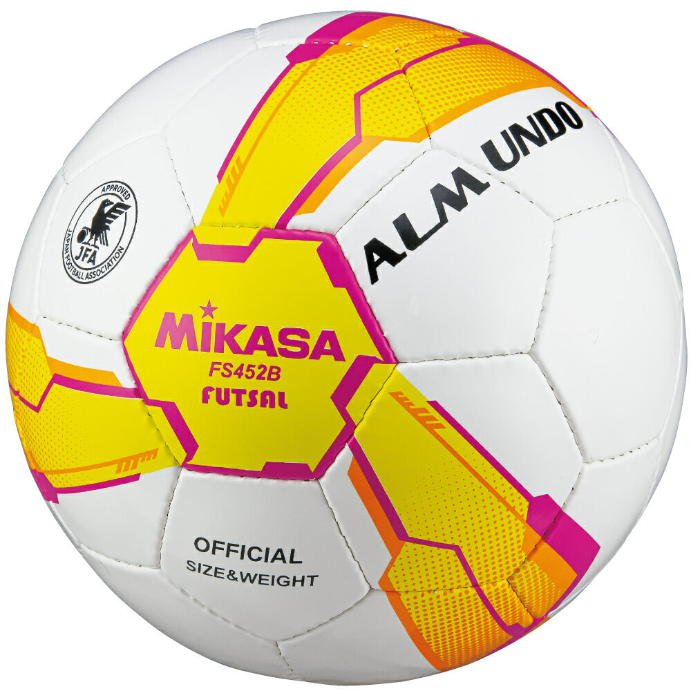 ミカサ MIKASA FS452B フットサルALMUNDO 検定球4号 手縫い