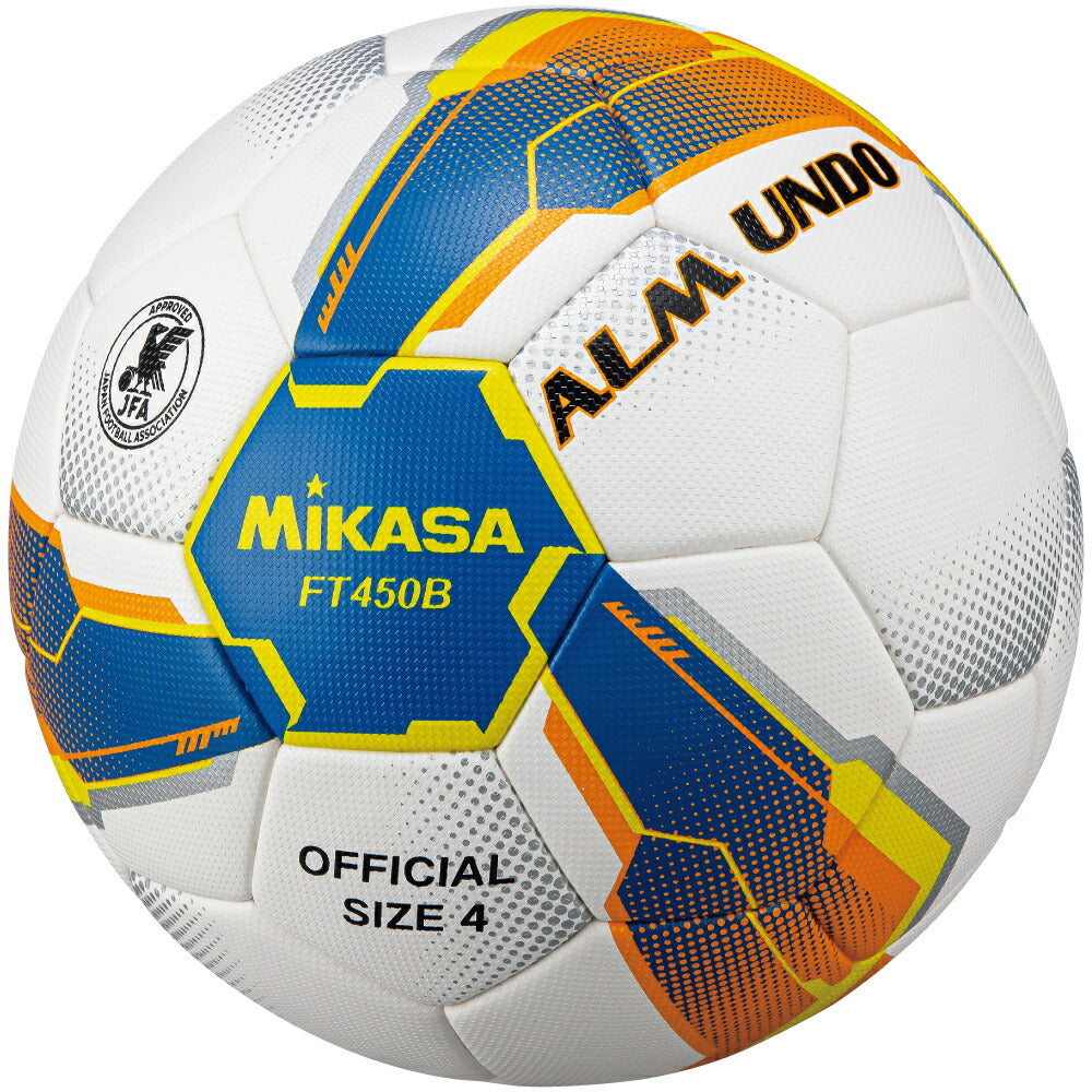 ミカサ MIKASA FT450B サッカーボールALMUNDO 検定球4号 貼り 2024年継続モデル サッカー4号球 検定4号球 検定球 小学校 小学生 フットボール