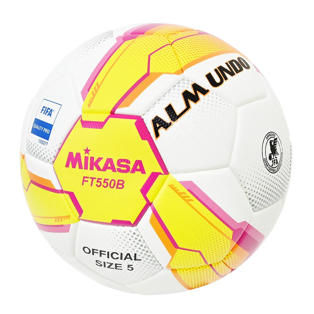 ミカサ MIKASA サッカーボール FT550B ALMUNDO 国際公認球/検定球5号 貼り 芝用
