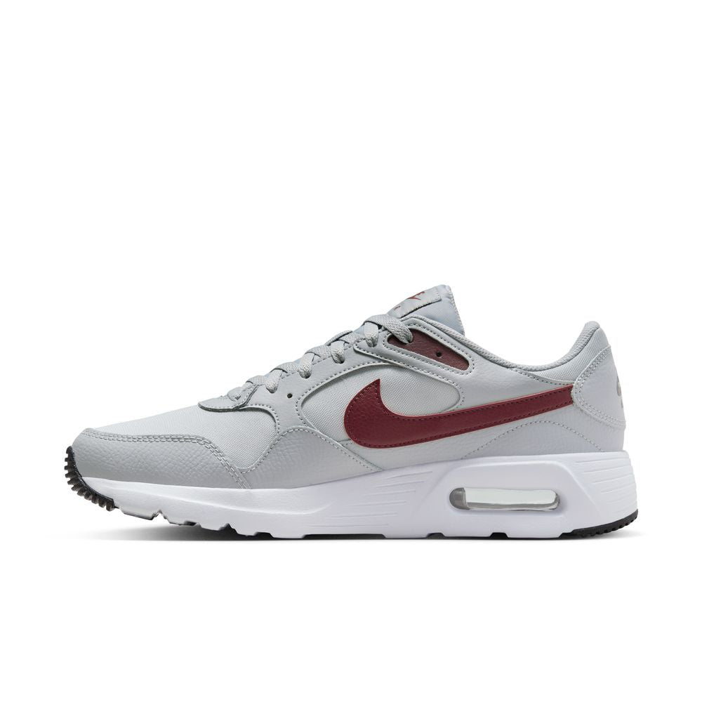 ナイキ エア マックス SC CW4555-016 メンズ スニーカー : グレー×ボルドー NIKE CW4555 016 cw4550-016 クッション性 歩きやすい 軽量 安い サイズ感 ランニング 普段使い