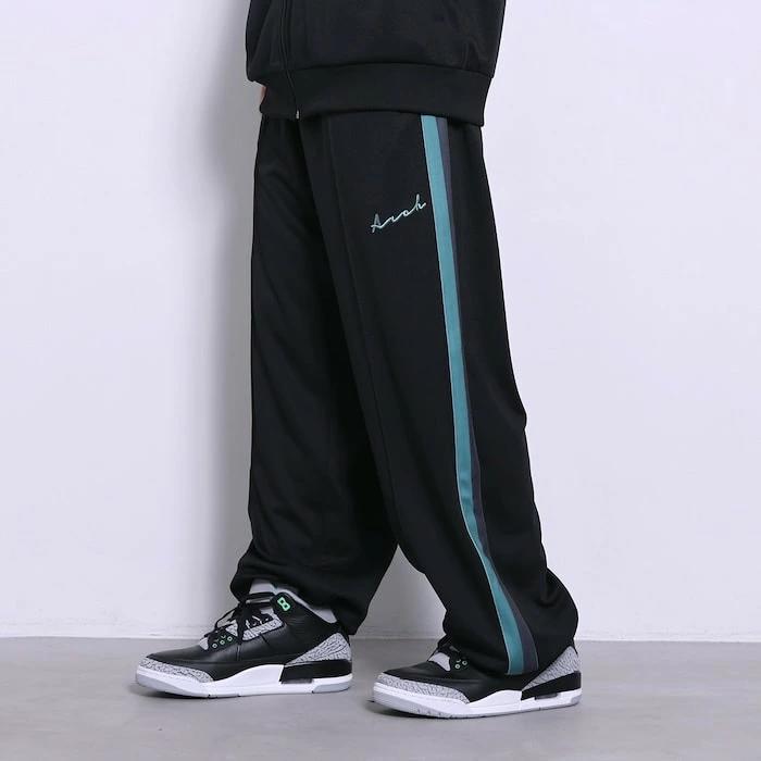 アーチ autograph logo jersey pants【black】 B224-118 アーチ バスケ ショーツ バスケットボール バスパン 男子 ウエア 大人 子供 バスケウエア