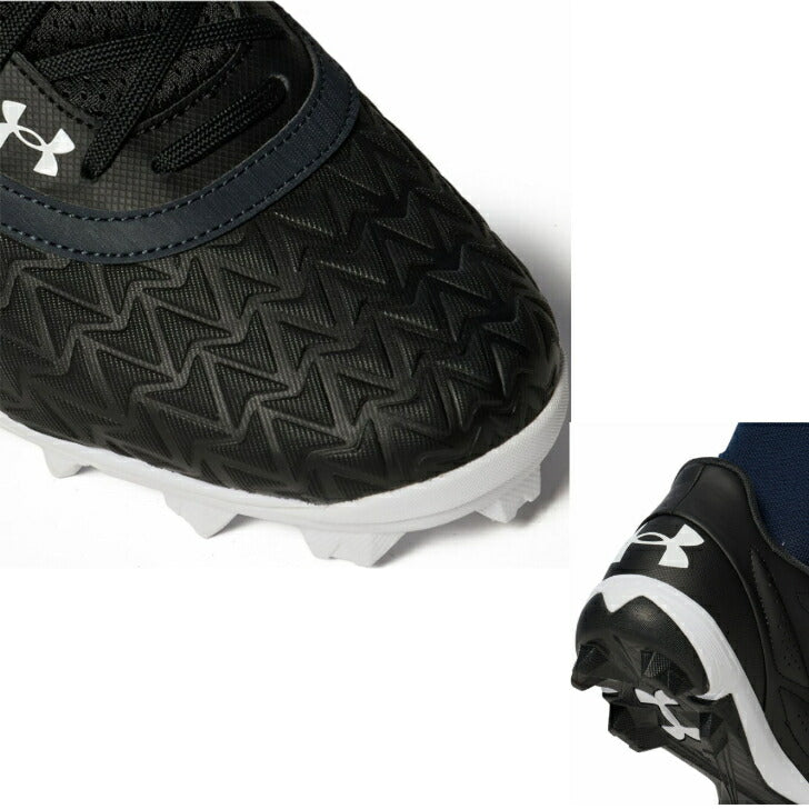 アンダーアーマー UNDER ARMOUR Mens Baseball クリーツ UAリードオフ ロー ラバーモールド3.0 (ベースボール/MEN) スパイク メンズ 3027447 野球用品 スパイク 赤 青 黒