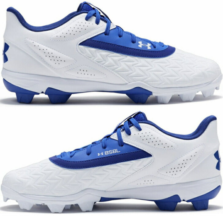 アンダーアーマー UNDER ARMOUR Mens Baseball クリーツ UAリードオフ ロー ラバーモールド3.0 (ベースボール/MEN) スパイク メンズ 3027447 野球用品 スパイク 赤 青 黒