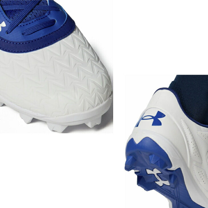 アンダーアーマー UNDER ARMOUR Mens Baseball クリーツ UAリードオフ ロー ラバーモールド3.0 (ベースボール/MEN) スパイク メンズ 3027447 野球用品 スパイク 赤 青 黒