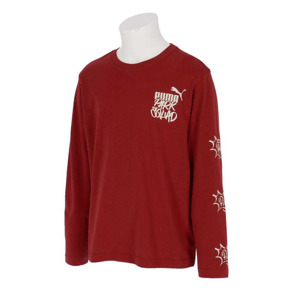 【在庫処分セール】プーマ ESS+ MID 90S LS Tシャツ 684036 レディース メンズ ジュニア 子供 ブランド ファッション アウトドア