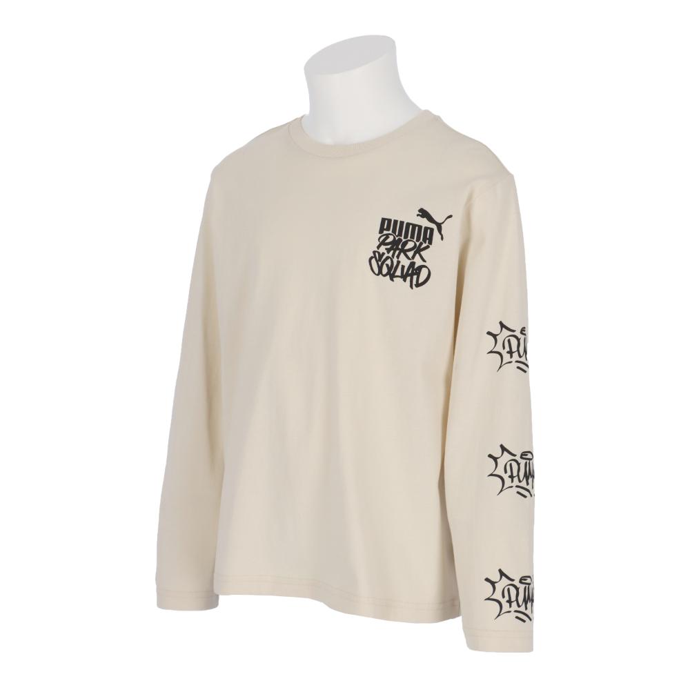 【在庫処分セール】プーマ ESS+ MID 90S LS Tシャツ 684036 レディース メンズ ジュニア 子供 ブランド ファッション アウトドア