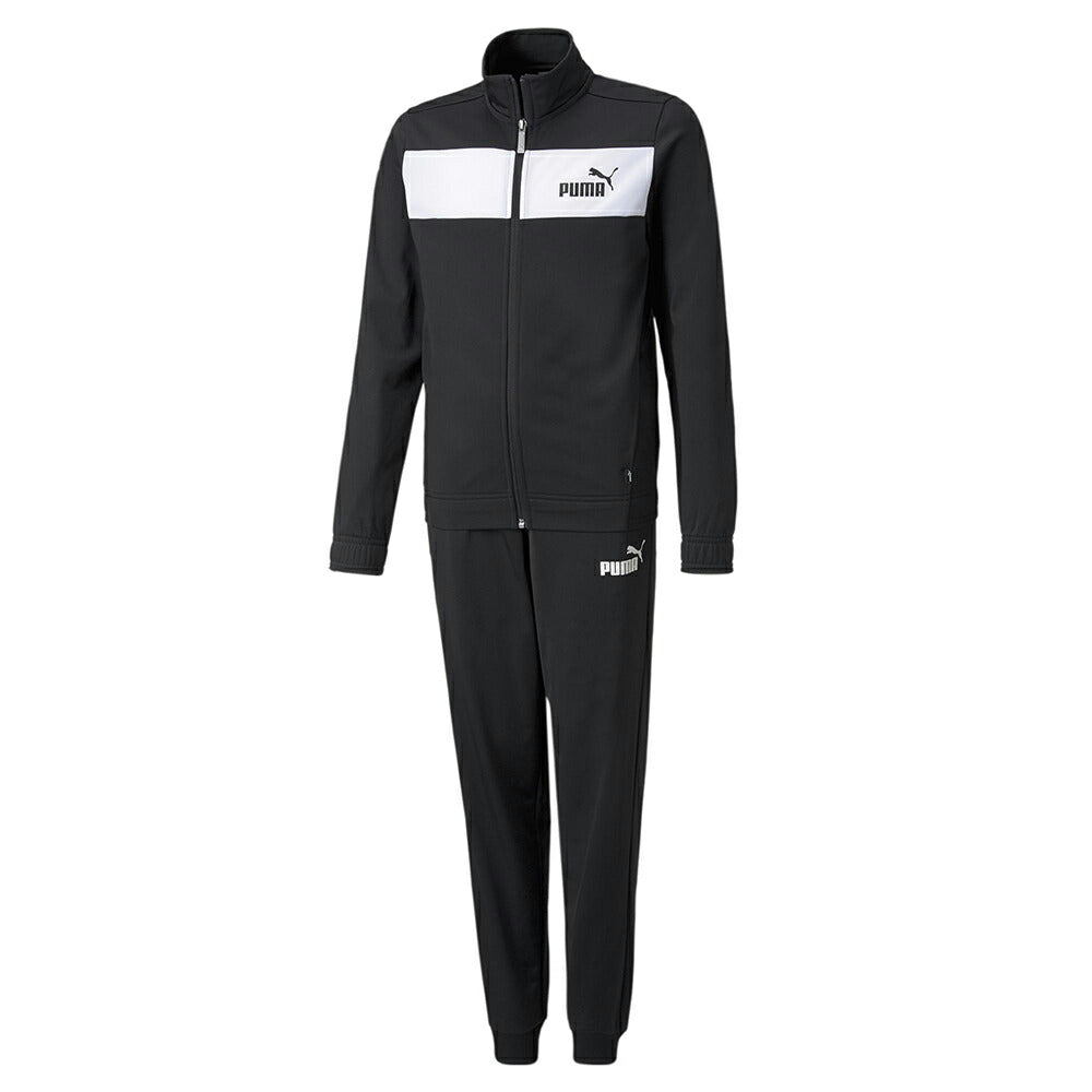 プーマ ジュニア キッズ 子供 ジャージ 上下セット ポリ トレーニングスーツ CL B 846563 スポーツウェア PUMA