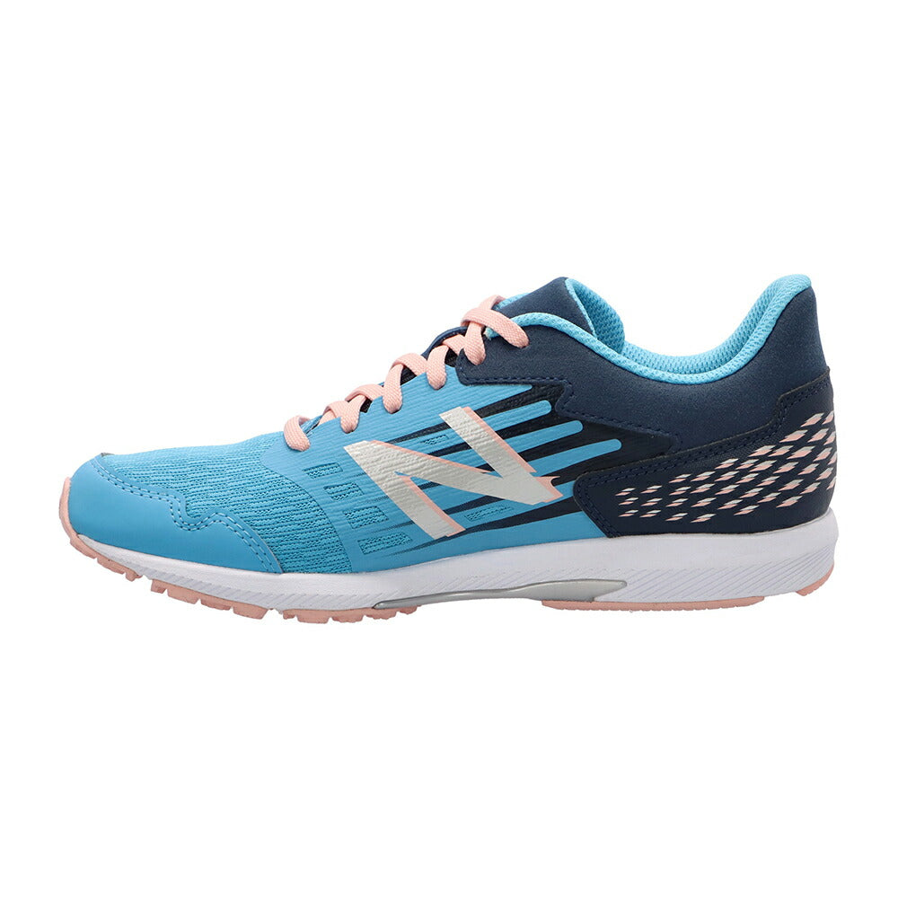 ニューバランス ジュニア スポーツ シューズ ハンゾーJ v6 レース ブラック ホワイト YPHANZK6M new balance