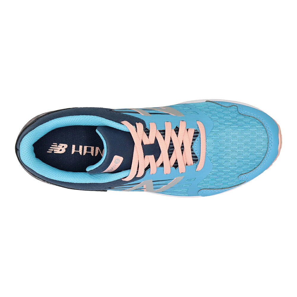ニューバランス ジュニア スポーツ シューズ ハンゾーJ v6 レース ブラック ホワイト YPHANZK6M new balance