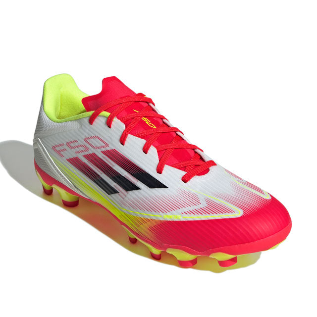 アディダス F50 LEAGUE HG/AG フットウェアホワイト×コアブラック サッカースパイク メンズ レディース 人気 軽量 プレデター コパ X スパイク ie1235