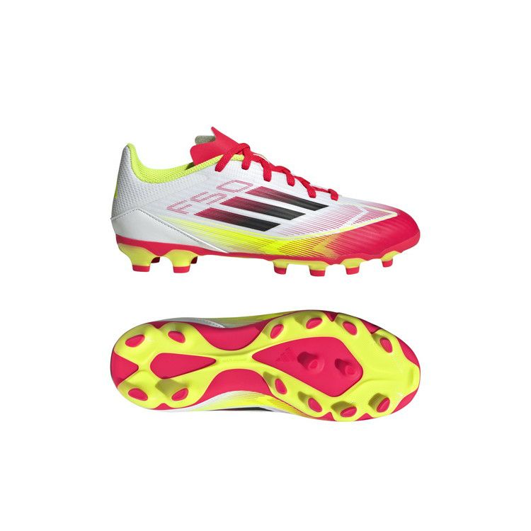 アディダス ジュニア F50 LEAGUE HG/AG フットウェアホワイト×コアブラック IE3752 サッカースパイク メンズ レディース 人気 軽量 プレデター コパ X スパイク