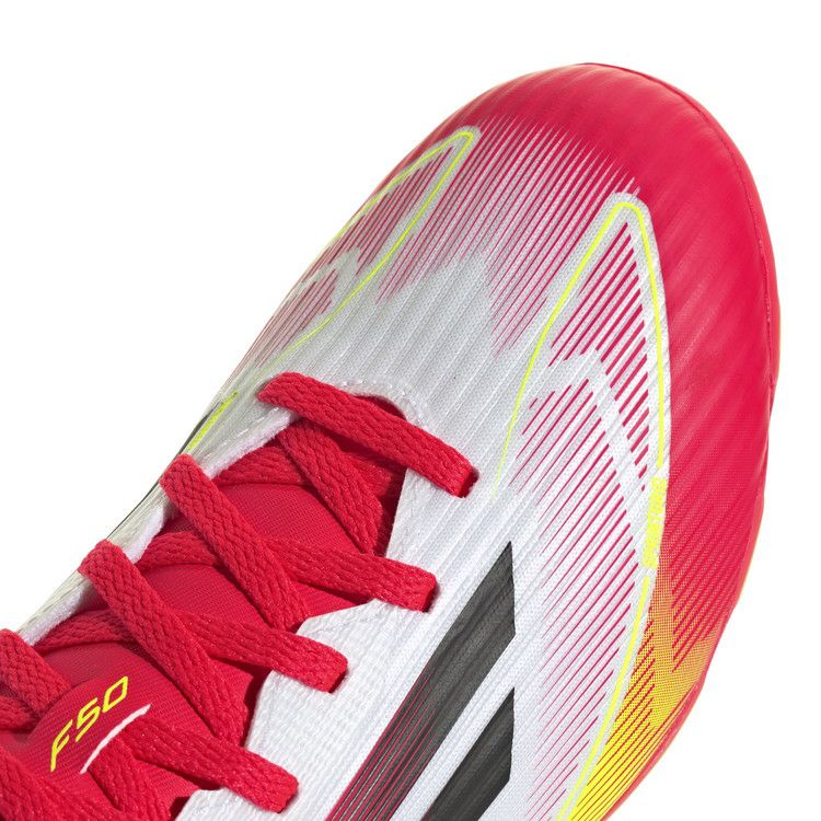 アディダス ジュニア F50 LEAGUE HG/AG フットウェアホワイト×コアブラック IE3752 サッカースパイク メンズ レディース 人気 軽量 プレデター コパ X スパイク
