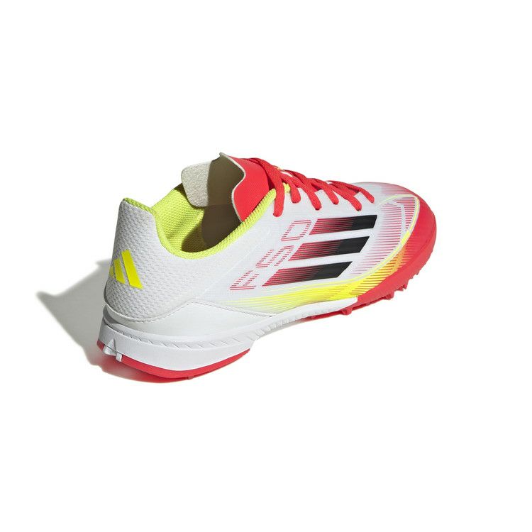 アディダス ジュニア F50 LEAGUE TF フットウェアホワイト×コアブラック ie3753 フットサルシューズ 靴 フットサル スパイク 室内 屋外 軽量 グリップ力 おすすめ 履き心地 人気ランキング 子供用 大人用