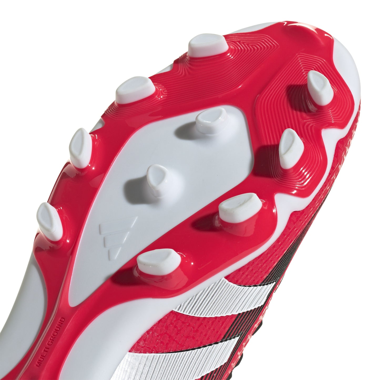 アディダス プレデター PRO HG/AG ルシッドレッド×フットウェアホワイト id3825 サッカースパイク メンズ レディース 人気 軽量 プレデター コパ X スパイク