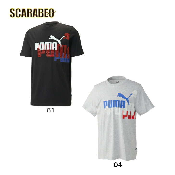 【在庫処分セール】プーマ PUMA メンズ トップス Tシャツ ESS+ LOGO POWER Tシャツ Tシャツ レディース メンズ ブランド ファッション アウトドア 675728