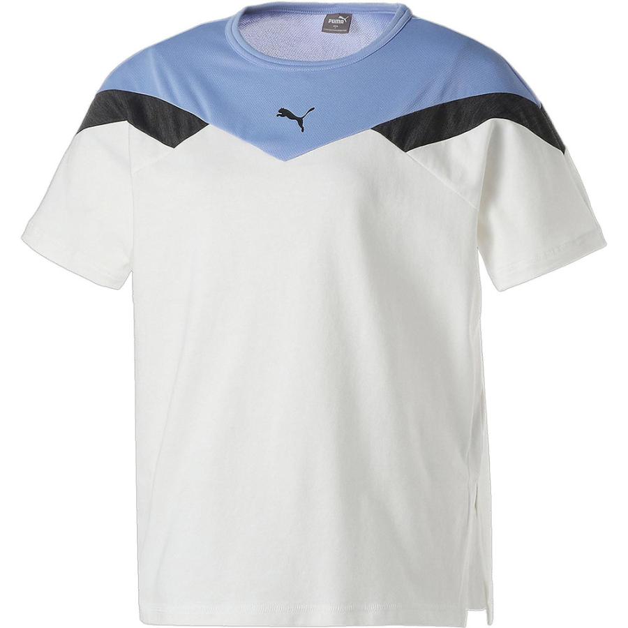 【在庫処分セール】プーマ PUMA マルチSPウェア レディース MODERN SPORTS ファブリック ミックス SS Tシャツ 674960 プーマアパレル プーマウェア スポーツウェア トレーニングウェア パーカー Tシャツ レディース メンズ ブランド ファッション アウトドア