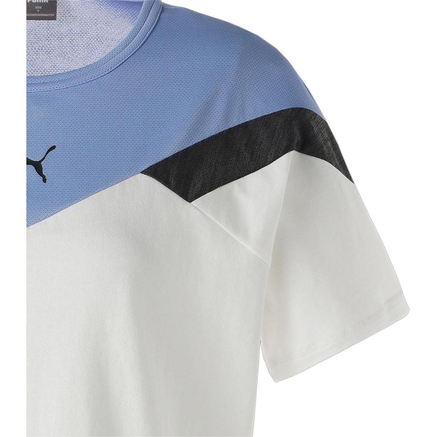 【在庫処分セール】プーマ PUMA マルチSPウェア レディース MODERN SPORTS ファブリック ミックス SS Tシャツ 674960 プーマアパレル プーマウェア スポーツウェア トレーニングウェア パーカー Tシャツ レディース メンズ ブランド ファッション アウトドア